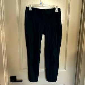J Crew Mercantile cropped black pants